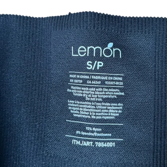 NEW Lemon Ribbed Legging - Picture 6 of 7